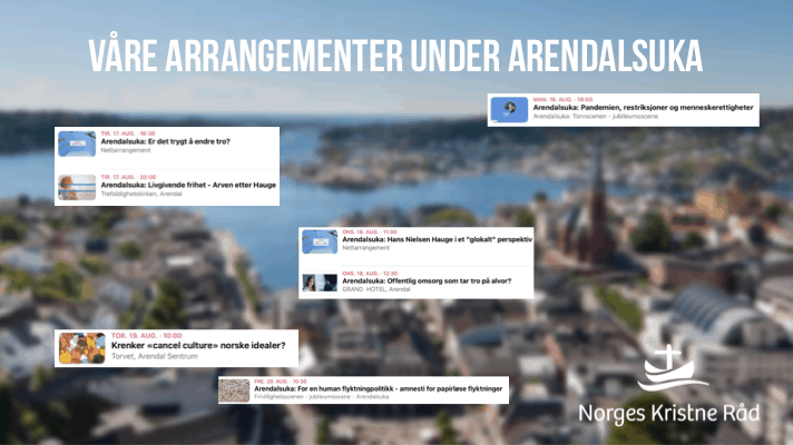 Norges Kristne Råd på Arendalsuka