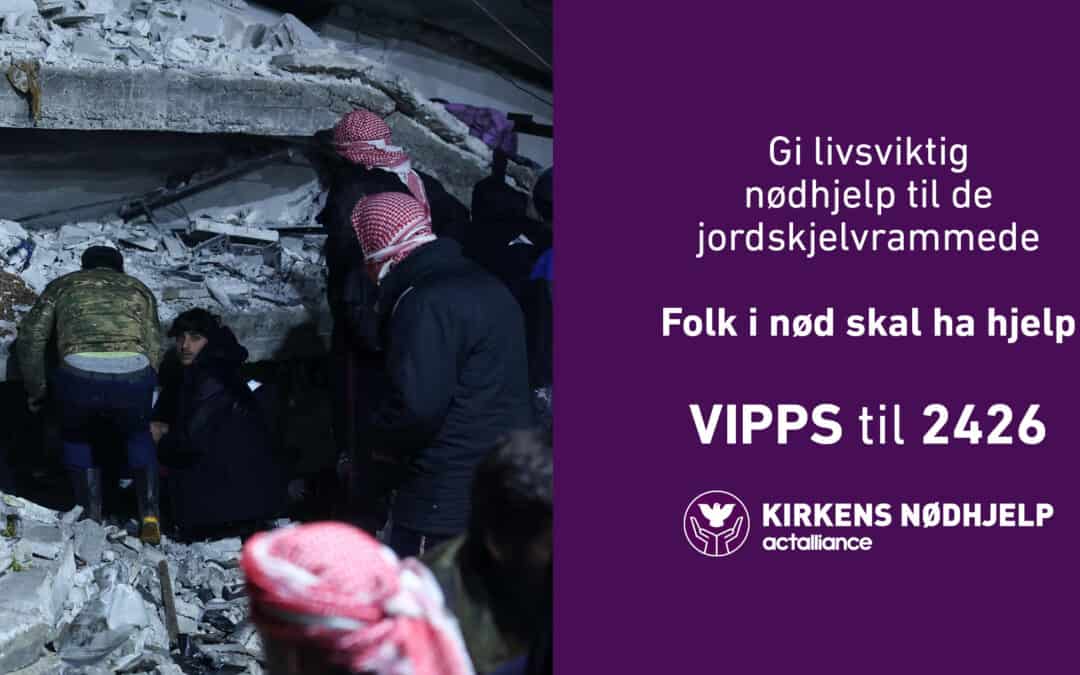 Store behov etter jordskjelvkastatrofen i Tyrkia og Syria