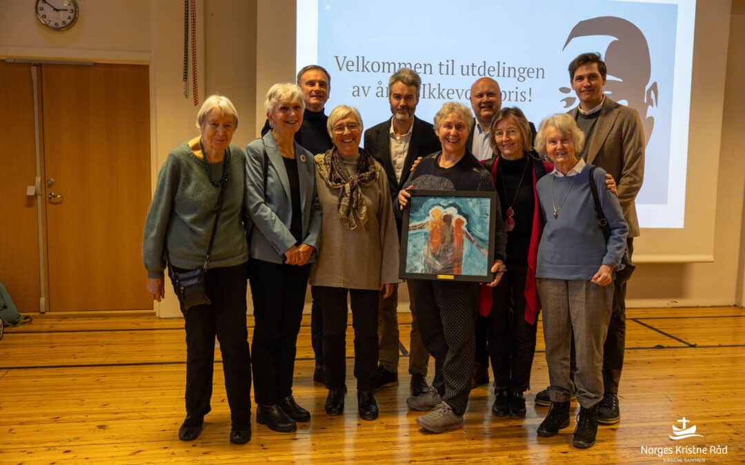 Engasjerte bestemødre hedret med ikkevoldspris