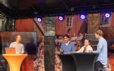 Ungdomspolitikerdebatt i Arendal: Bør det være pornofilter på kommunale nettverk?