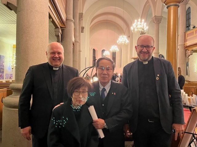 – Sterkt å være samlet til fredsgudstjeneste